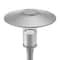 Westgate Top Hat Post Top Area Light with Indirect Light Source, Gray, 12W/20W/30W/40W, 3000K/4000K/5000K GPH-12-40W-MCTP-GY - alternate 2